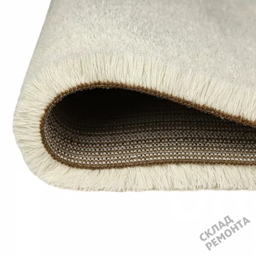 Фото Ковролин OZ Kaplan Gold Shaggy 01800A white белый – купить в Краснодаре: цена, описание, фото. Интернет-магазин 3