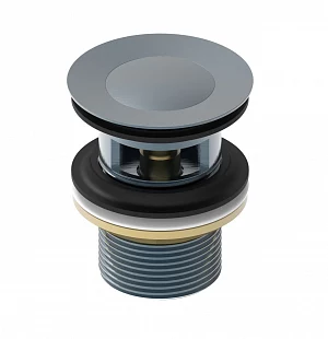Донный клапан Iddis Слайд SLIGM00i88 п/авт. Snap-Up 1 1/4" с переливом