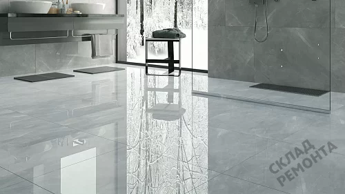 Фото Керамогранит матовый Steppe Ceramics Pulpis Grey серый 600*1200*10 – купить в Краснодаре: цена, описание, фото. Интернет-магазин 4