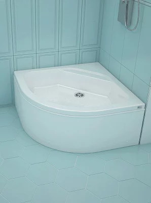 Поддон душевой Метакам Classic V акрил угловой 90*90 белый