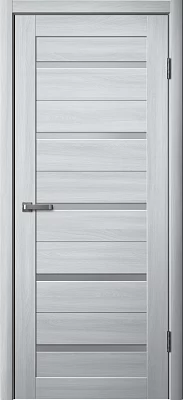 Дверь FlyDoors Ла Стелла 206 ясень пепельный, экошпон, матовое стекло