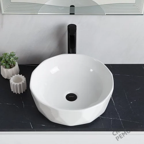 Фото Раковина накладная BelBagno BB1409 41 см купить в Краснодаре: цена, описание, фото. Интернет-магазин 5