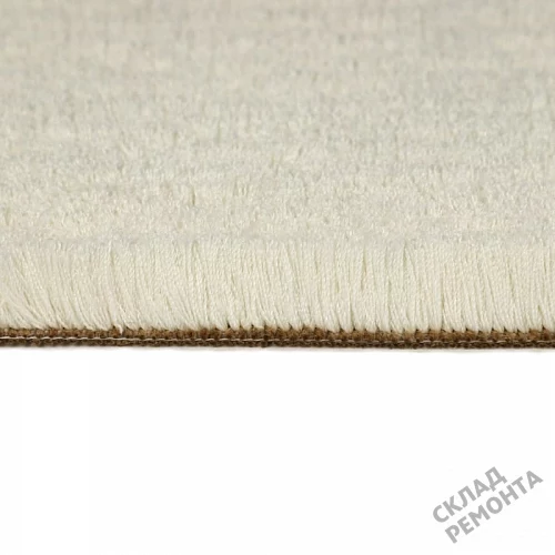 Фото Ковролин OZ Kaplan Gold Shaggy 01800A white белый – купить в Краснодаре: цена, описание, фото. Интернет-магазин 5