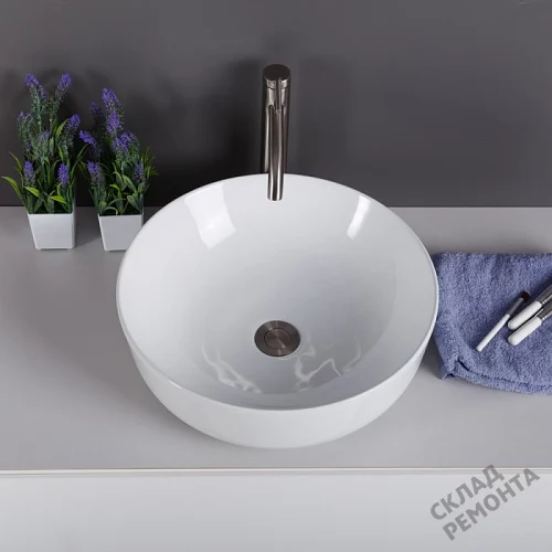 Фото Раковина накладная BelBagno BB1315 41 см купить в Краснодаре: цена, описание, фото. Интернет-магазин 4