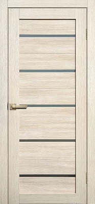 Дверь FlyDoors Лайт Дорс L26 бьянко, микрофлекс, матовое стекло
