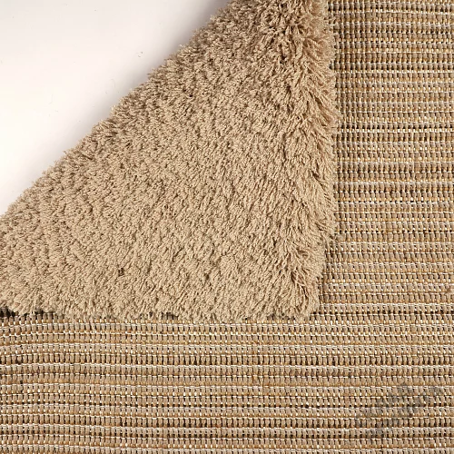 Фото Ковролин OZ Kaplan Gold Shaggy 01800A BEIGE бежевый – купить в Краснодаре: цена, описание, фото. Интернет-магазин 4