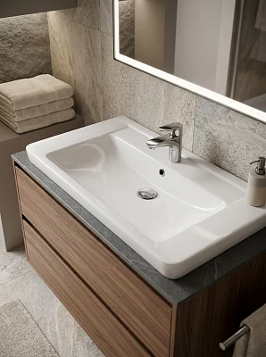 Раковина на тумбу Dreja Q 80 192185, 80 см